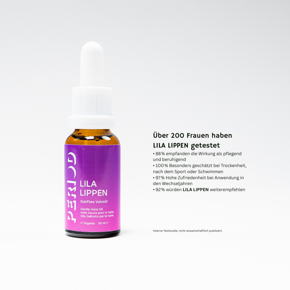 LILA LIPPEN Huile douce pour la vulve
